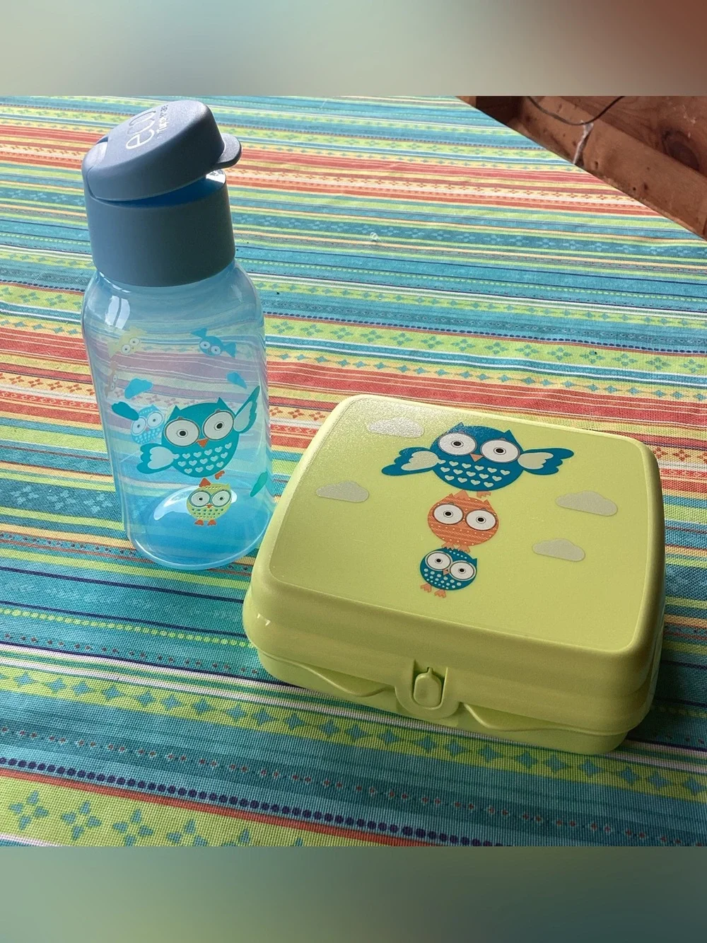 Tupperware Owl Kids Lunch & Snack Adventure Set